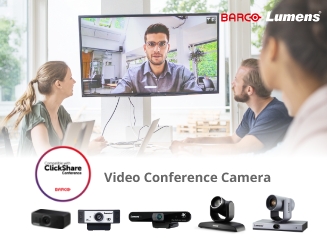 Barco ClickShare Alliance Program Compatible Lumens Video Conference Camera เว็บแคม