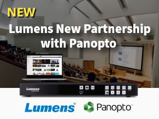 Lumens捷揚光電  Launches New Partnership with Panopto™  